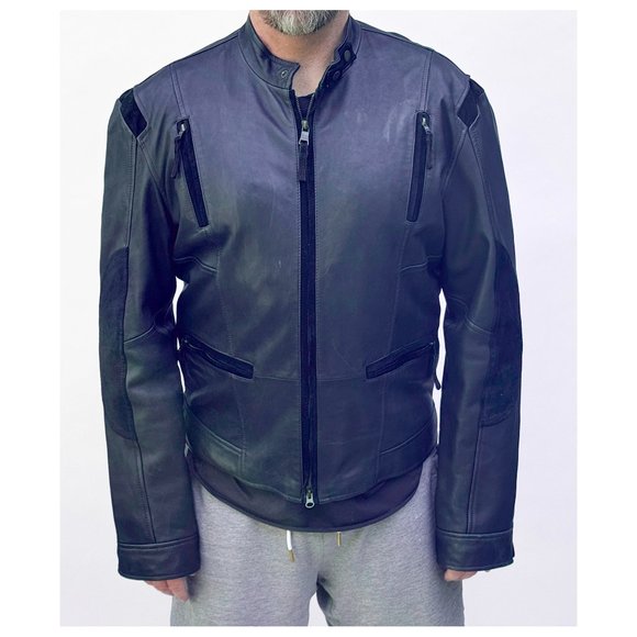 Armani Exchange leather Jacket